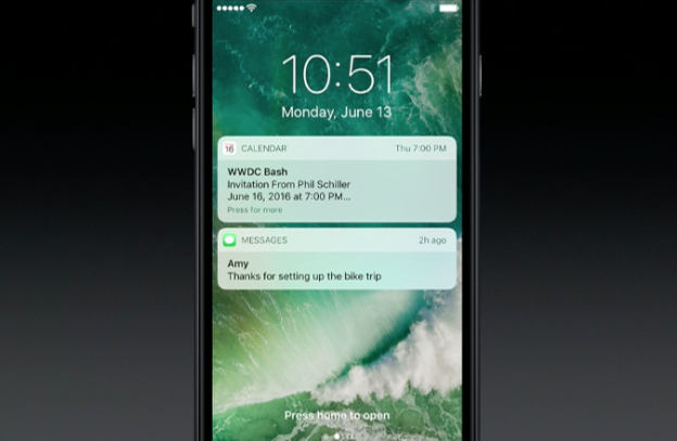 Tính năng mở khóa mới được Apple vô tình để lộ khi giới thiệu về iOS 10